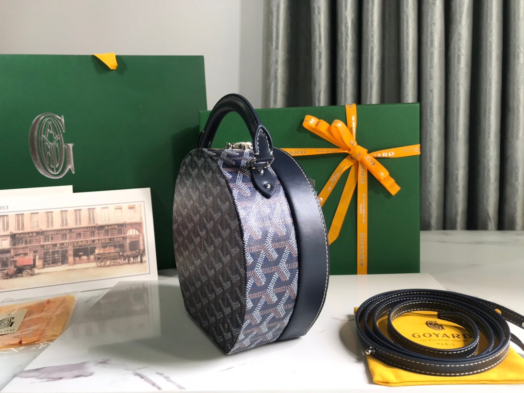 Goyard The Alto Hatbox Trunk Bag
