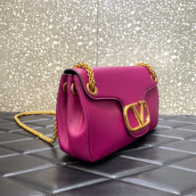 Load image into Gallery viewer, Valentino Stud Sign Nappa Shoulder  Bag
