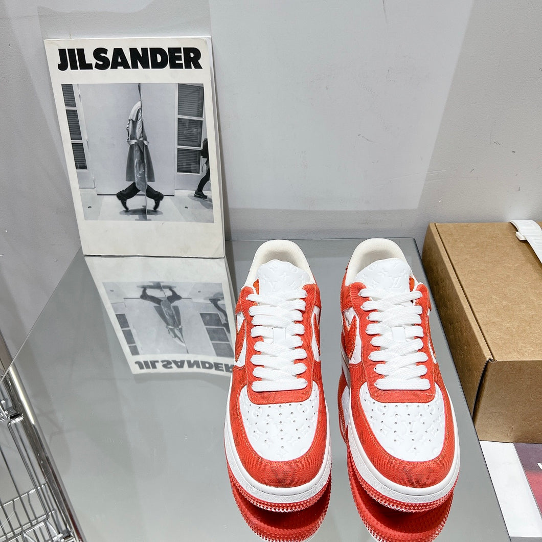 Louis Vuitton X Nike  Air Force Sneakers