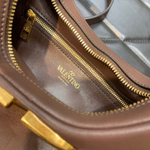 Load image into Gallery viewer, Valentino Stud Sign Hobo Bag
