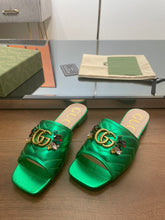 Load image into Gallery viewer, Gucci  Double G Slide Sandal

