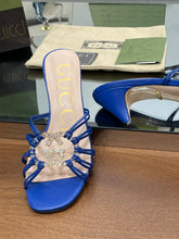 Load image into Gallery viewer, Gucci Women Slide Sandal With Crystals
